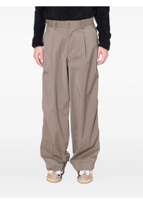 Kolor pleated-leg trousers - Grey