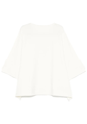 Issey Miyake Square Rib AP sweater - White