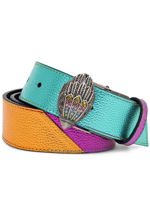 Kurt Geiger London Eagle reversible belt - Yellow