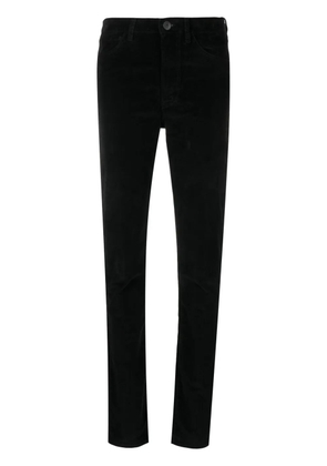 3x1 Kaya Split washed slim-fit trousers - Black