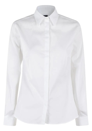 Fay slim-cut shirt - White