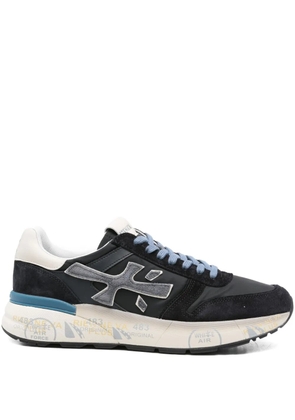 Premiata suede-leather low-top sneakers - Blue