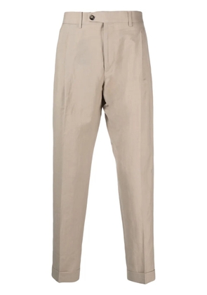 Dell'oglio Robert tapered-leg chinos - Neutrals