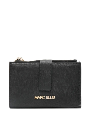 Marc Ellis logo-plaque wallet - Black