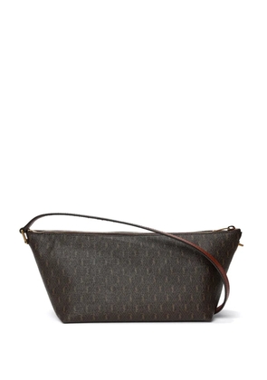 Saint Laurent monogram shoulder bag - Brown