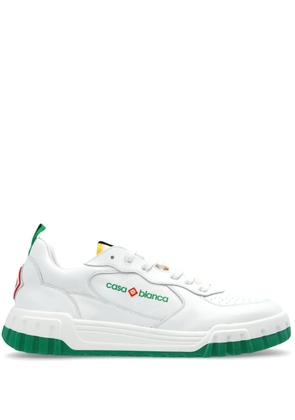Casablanca Court leather sneakers - White