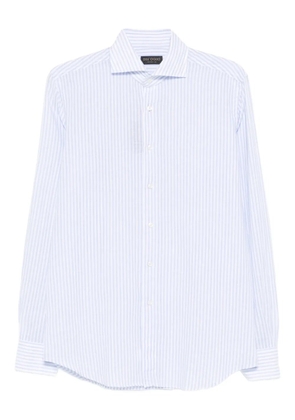 Dell'oglio striped long-sleeved shirt - Blue