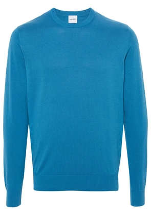 ASPESI fine-knit cotton jumper - Blue