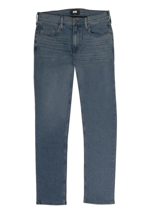 PAIGE mid-rise straight-leg jeans - Blue