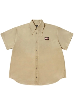 Willy Chavarria Pachuco Work shirt - Neutrals