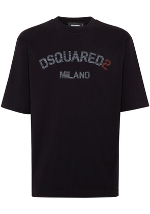 DSQUARED2 logo-print T-shirt - Black
