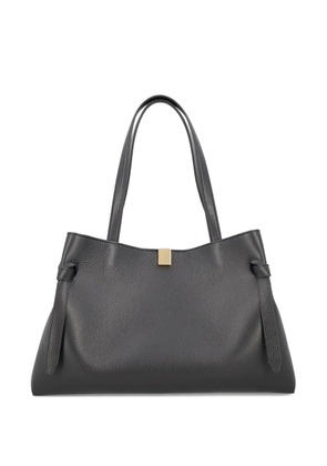 Yuzefi Gyoza knot-detail tote bag - Black