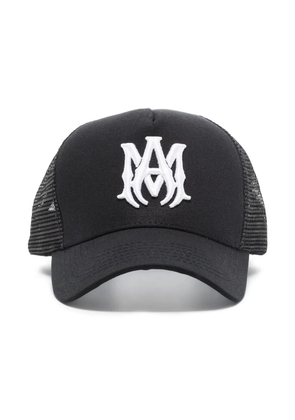 AMIRI MA logo trucker cap - Black