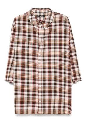 Willy Chavarria Hacienda shirt - Brown