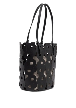 BOSS Lindah cut-out logo tote bag - Black