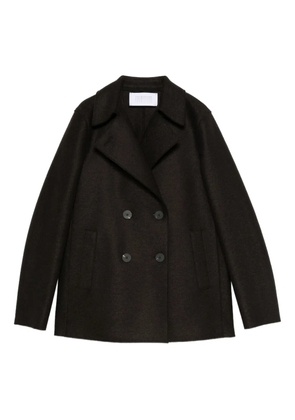 Harris Wharf London double-breasted wool coat - Brown