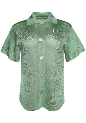 Calle Del Mar Vine Floral shirt - Green