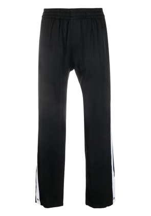 BLUE SKY INN side-stripe track pants - Black