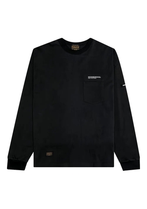Neighborhood Pendleton long-sleeve sweatshirt - Black