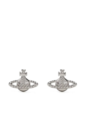 Vivienne Westwood orb stud earrings - Silver