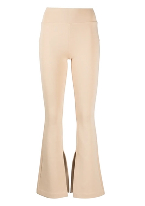 Onefifteen x Beyond The Radar flared trousers - Neutrals