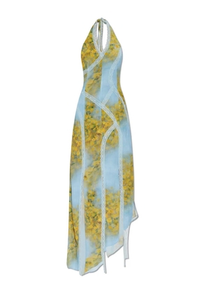 AVAVAV floral-print midi dress - Blue