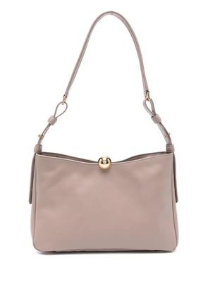 Furla curved-top leather shoulder bag - Pink