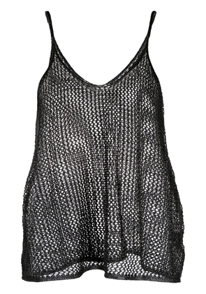 Dodo Bar Or Miles metallic knit top - Black