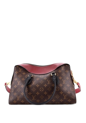Louis Vuitton Pre-Owned Tuileries Handbag Monogram Canvas with Leather satchel - Brown
