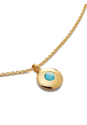 Monica Vinader December Birthstone necklace - Gold