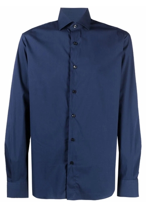 Xacus long-sleeve regular fit shirt - Blue