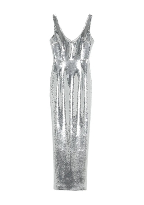 The New Arrivals Ilkyaz Ozel Manu maxi dress - Silver