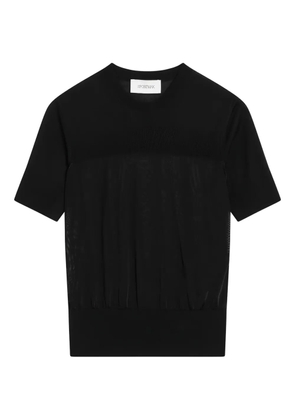 Sportmax ribbed-hem T-shirt - Black