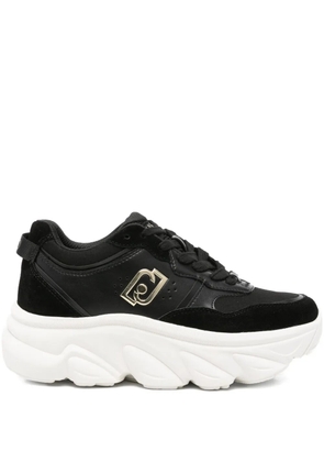 LIU JO logo-detail chunky-sole sneakers - Black