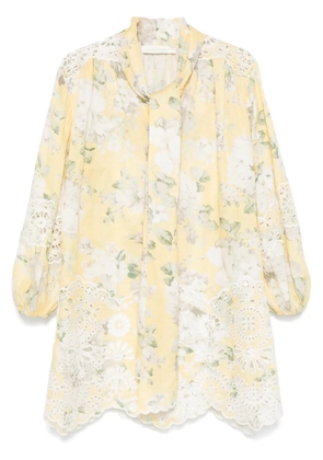 ZIMMERMANN Acacia mini dress - Yellow