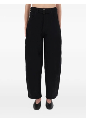 Studio Nicholson belted trousers - Black
