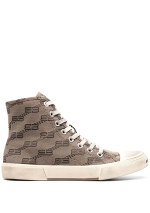 Balenciaga Paris high-top sneakers - Grey