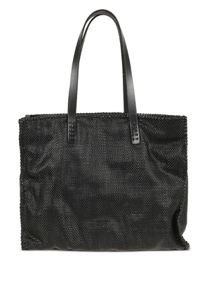 DRAGON DIFFUSION interwoven tote bag - Black