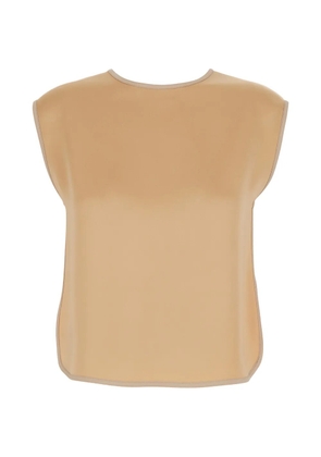 Forte Forte V-neck top - Neutrals