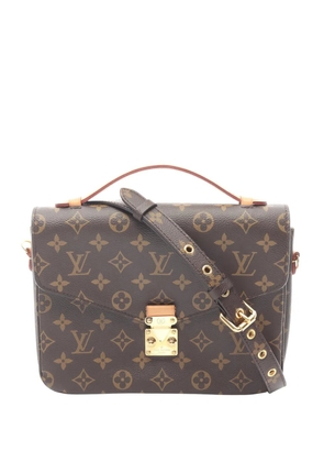 Louis Vuitton Pre-Owned 2018 Monogram Pochette Metis satchel - Brown