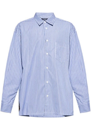 Comme des Garçons Homme Plus striped shirt - Blue