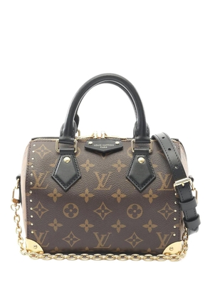 Louis Vuitton Pre-Owned 2021-2025 Monogram Speedy Trunk 20 satchel - Brown