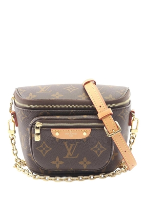 Louis Vuitton Pre-Owned 2021-2025 Monogram Mini Bumbag satchel - Brown