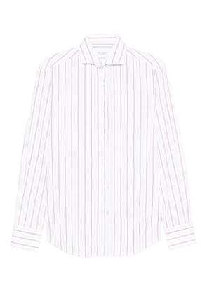 Brunello Cucinelli striped shirt - White