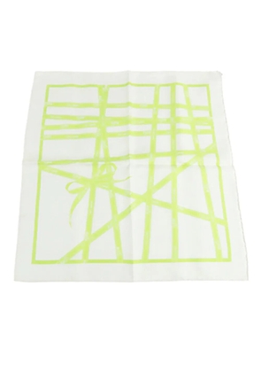 Hermès Pre-Owned 2015-2025 Bolduc Silk Scarf 45 scarves - Green