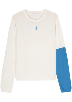 JW Anderson JW embroidered jumper - White