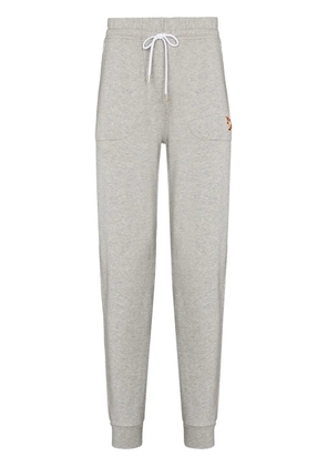 Maison Kitsuné Chillax Fox tapered track pants - Grey