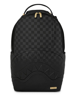 Sprayground Spritz checkerboard shark backpack - Black