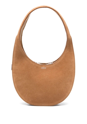 Coperni small suede shoulder bag - Brown