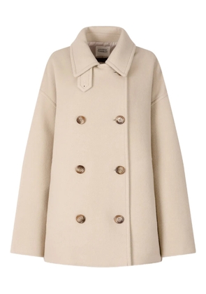 TOMBOY double-breasted peacoat - Neutrals